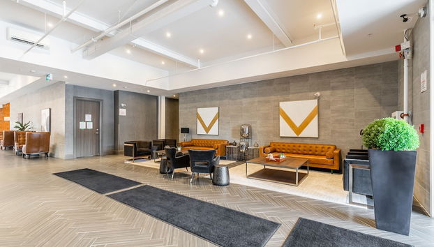 Sala de estar do lobby