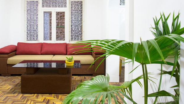 Sala de estar do lobby