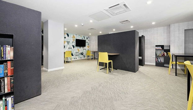 Sala de estar do lobby