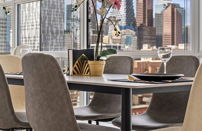 DT Upscale Corner Unit Tower Views Free Parking - Foto 4