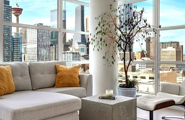 DT Upscale Corner Unit Tower Views Free Parking - Foto 6