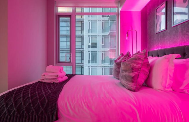 DT Upscale Corner Unit Tower Views Free Parking - Foto 18