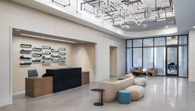 Sala de estar do lobby