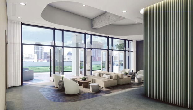 Sala de estar do lobby