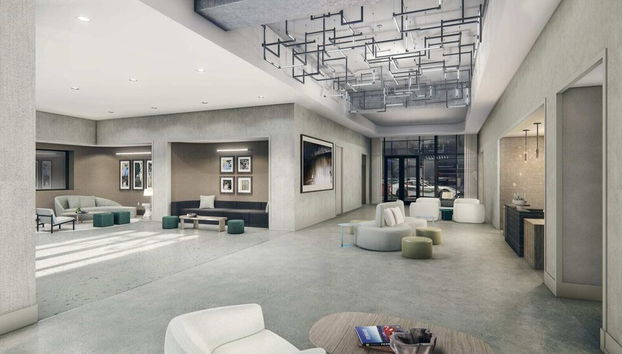 Sala de estar do lobby