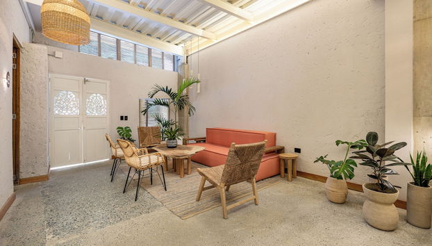 Sala de estar do lobby