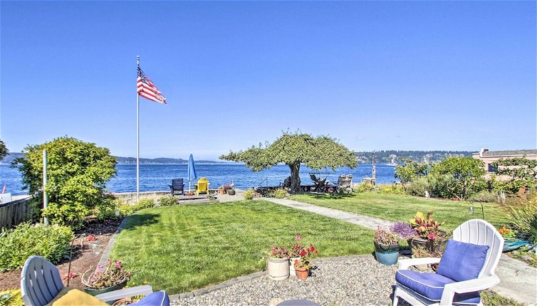 Photo 1 - Ideally Located Waterfront Home - Puget Sound View