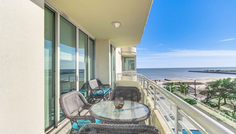 Photo 1 - Beachside Biloxi Club Condo: Balcony w/ Ocean View