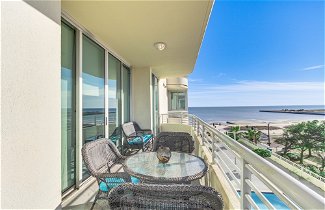 Photo 1 - Beachside Biloxi Club Condo: Balcony w/ Ocean View