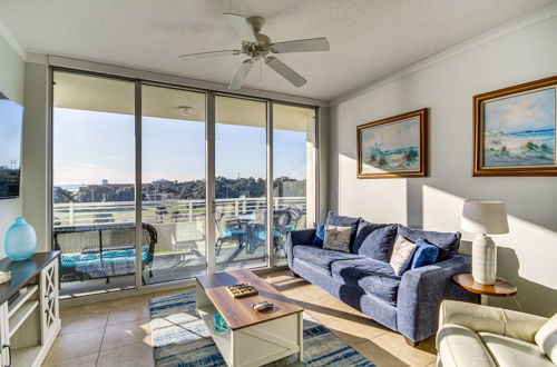 Photo 23 - Beachside Biloxi Club Condo: Balcony w/ Ocean View