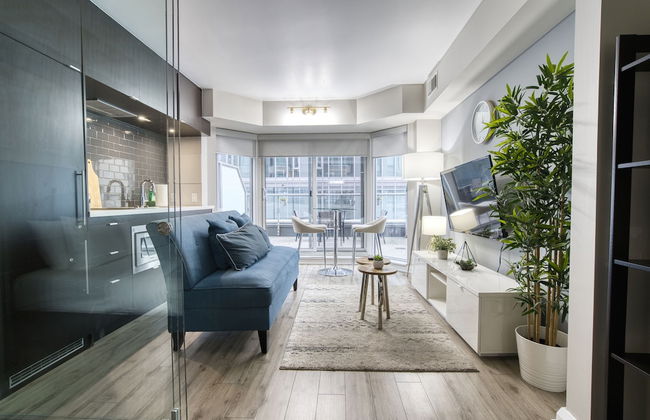 Yorkville Modern 1 Bedroom Suite Toronto - Foto 23
