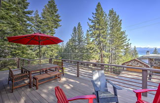 Photo 1 - A-frame Home in Tahoe City w/ Large Deck & Grill