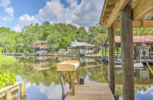 Photo 3 - Chic New Magnolia Springs Home w/ Dock, Beach