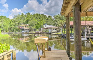 Photo 3 - Chic New Magnolia Springs Home w/ Dock, Beach