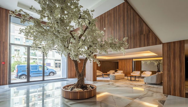 Sitzecke in der Lobby