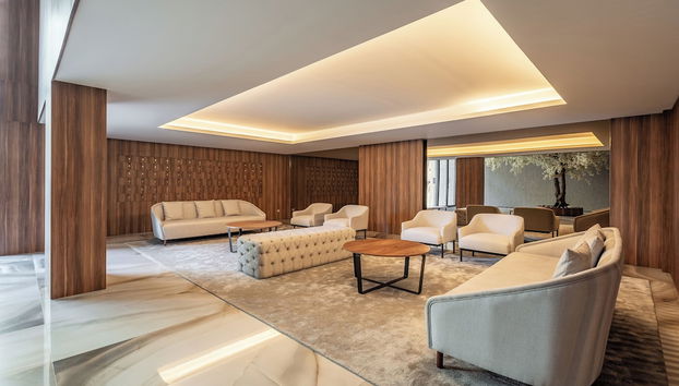 Sitzecke in der Lobby