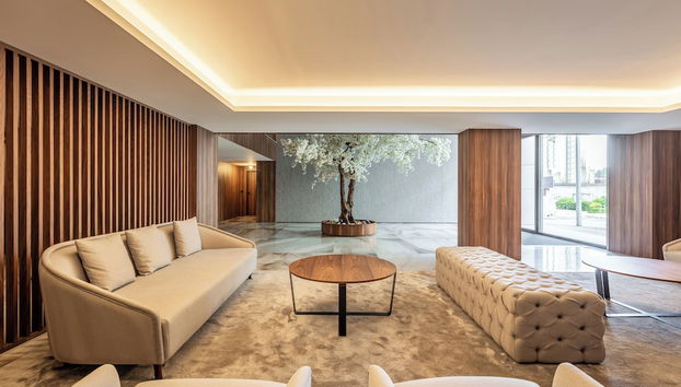 Sitzecke in der Lobby
