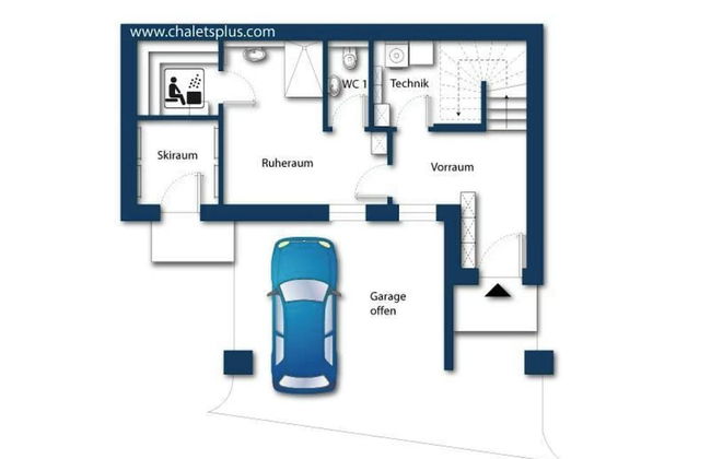 Affluent Chalet in Neukirchen near Wildkogel Ski Arena - Foto 14