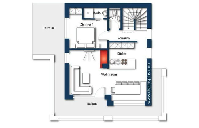 Affluent Chalet in Neukirchen near Wildkogel Ski Arena - Foto 15