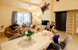 Photo 2 - Wooden Lodge With a Veranda, in Veluwe