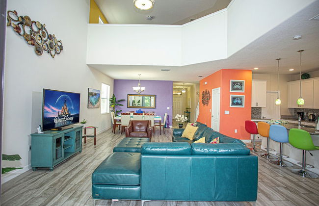 Luxury 5Bd w Jacuzzi Pool Near Disney 5528 - Foto 5