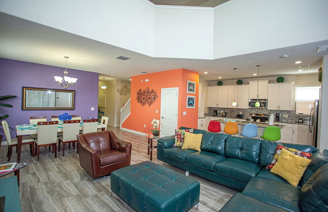Luxury 5Bd w Jacuzzi Pool Near Disney 5528 - Foto 6