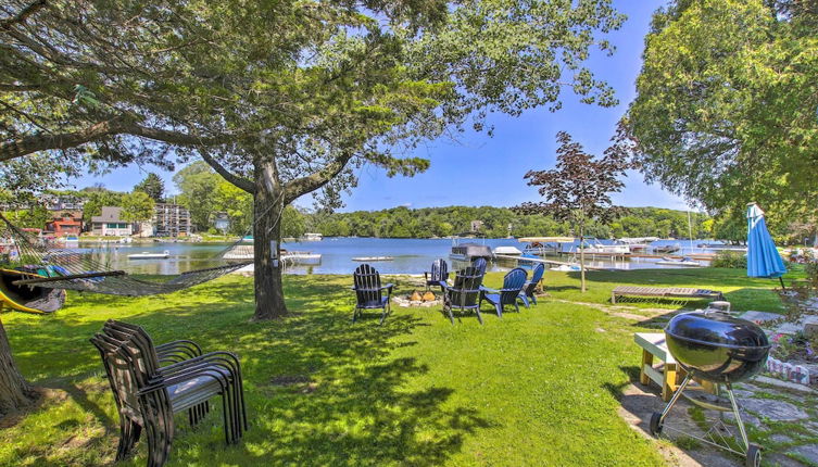 Photo 1 - Charming Cottage on Crystal Lake: Fire Pit, Kayaks