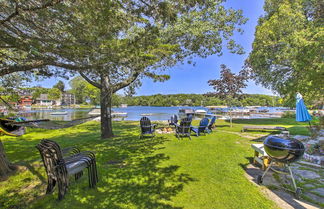 Photo 1 - Charming Cottage on Crystal Lake: Fire Pit, Kayaks