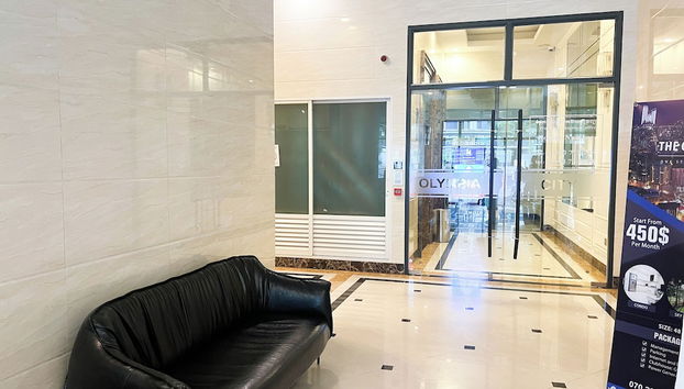 Sitzecke in der Lobby