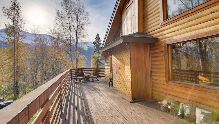 Photo 1 - Log Cabin Rental in Eagle River: Pets Welcome