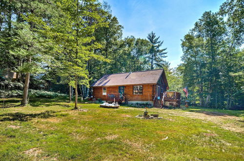 Photo 2 - Cozy Manistique Cabin w/ Deck, Grill & Fire Pit