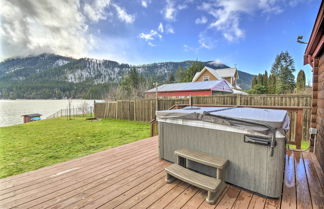 Photo 1 - Lakefront Cabin w/ Stunning Mountain Views & Dock