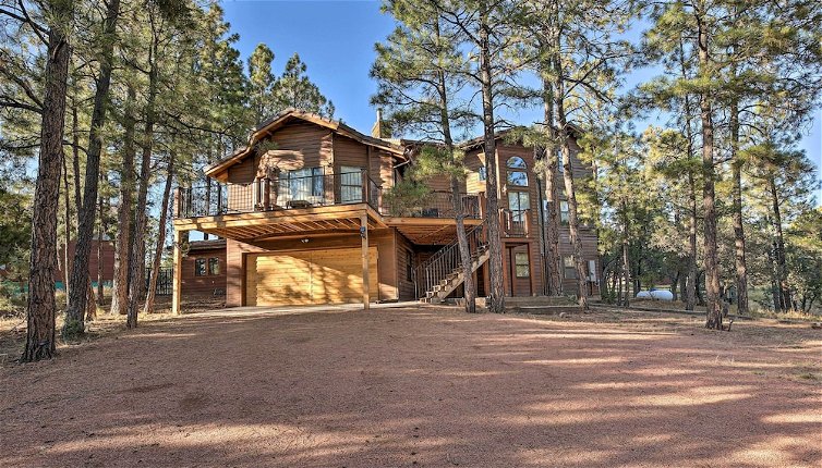 Photo 1 - 1-acre Oasis: Cabin w/ Game Room + Fire Pit