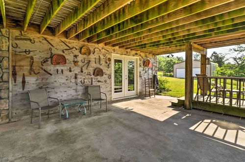 Photo 9 - Rustic Lamar Cabin w/ Deck & Private Hot Tub