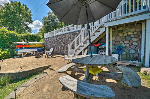 Photo 2 - Lakefront Newaygo Home - Private Dock, Kayaks