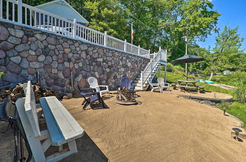 Photo 13 - Lakefront Newaygo Home - Private Dock, Kayaks