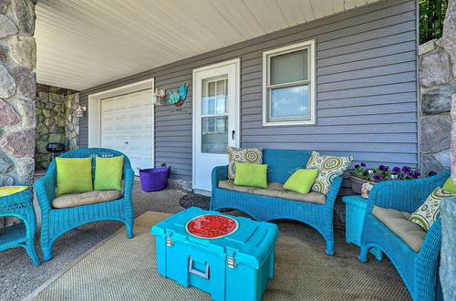 Photo 25 - Lakefront Newaygo Home - Private Dock, Kayaks