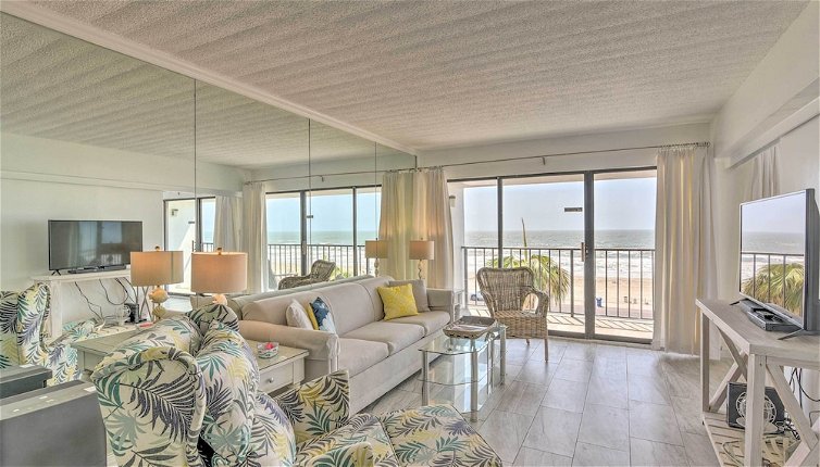 Photo 1 - Galveston Oceanfront Condo w/ Balcony + View