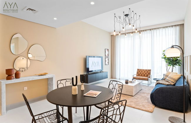 Aya - Elegant 1BR Apartment With Balcony and Creek Views - Foto 12