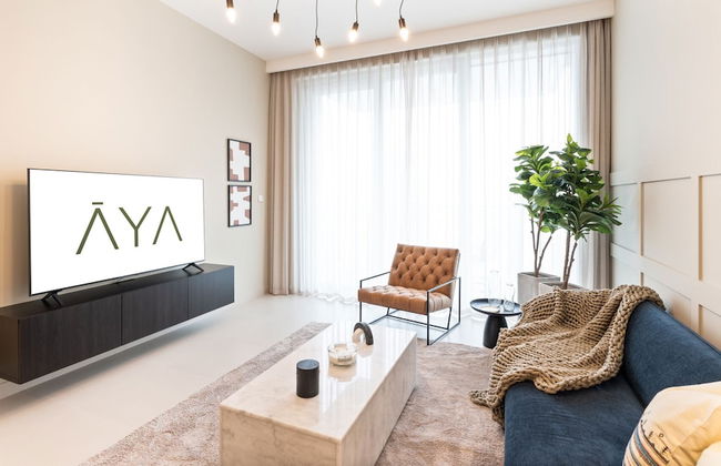 Aya - Elegant 1BR Apartment With Balcony and Creek Views - Foto 20
