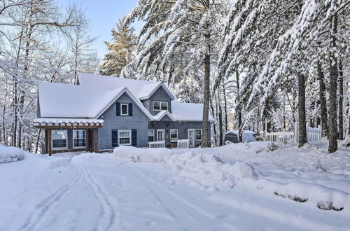 Photo 36 - 'the Minocqua Blue House' w/ Private Beach & Pier