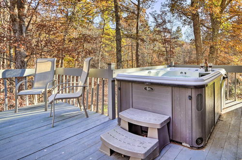 Photo 2 - Luxe Dog-friendly Cabin w/ Hot Tub & Game Room