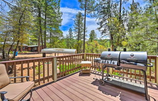 Photo 1 - Pine Cabin in the Woods w/ Yard + Grill