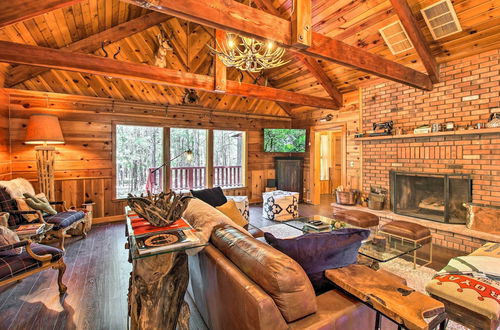 Photo 4 - Rustic Lakeside Cabin w/ Deck < 1 Mi to Lake