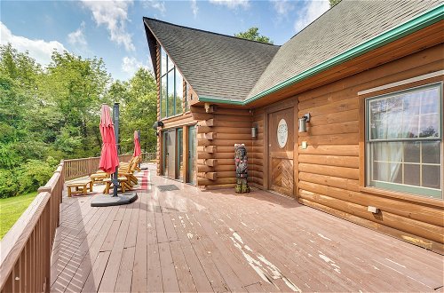 Foto 14 - Luxury Log Cabin w/ EV Charger & Mtn Views