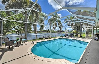 Photo 1 - Canalfront Cape Coral Escape W/pool, Dock & Kayaks