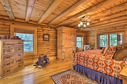 Photo 24 - Purlear Luxury, Spacious Log Cabin w/ Mtn Views