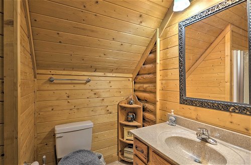 Photo 21 - Purlear Luxury, Spacious Log Cabin w/ Mtn Views