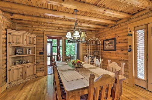 Photo 2 - Purlear Luxury, Spacious Log Cabin w/ Mtn Views