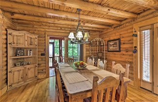 Photo 2 - Purlear Luxury, Spacious Log Cabin w/ Mtn Views